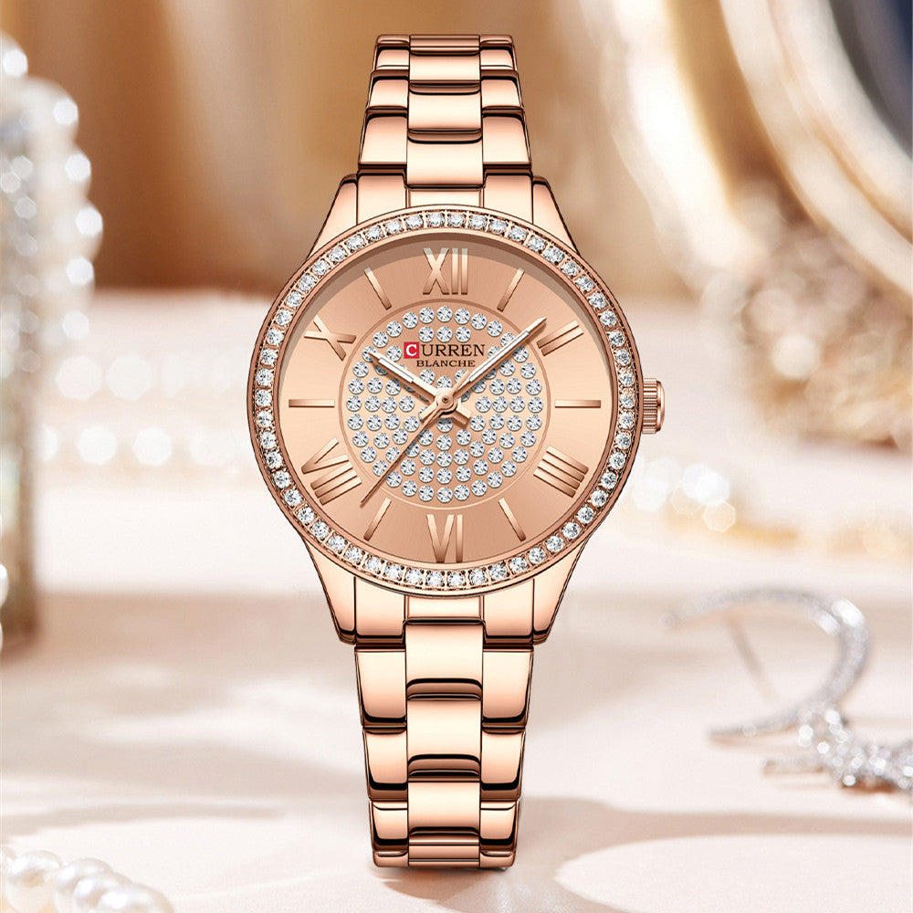 Reloj informal de cuarzo para mujer