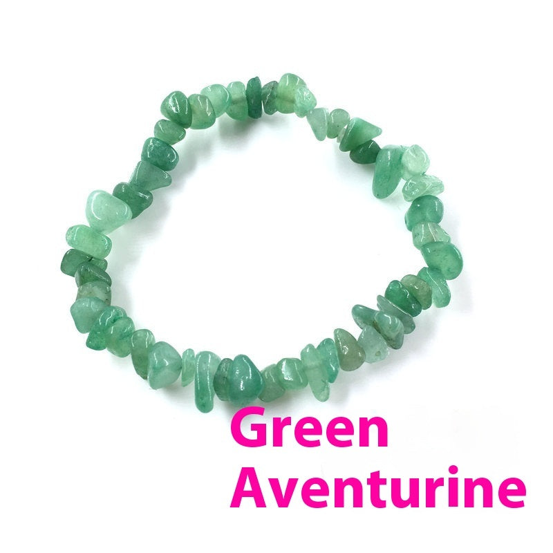Pulsera de grava para mujer con personalidad y diseño irregular de moda