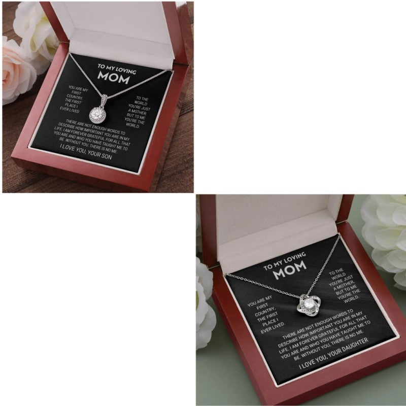 Mikro-Set runde Tasche Karat Diamant Schlüsselbeinkette