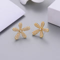Pendientes de gancho con perlas incrustadas, sencillos y elegantes