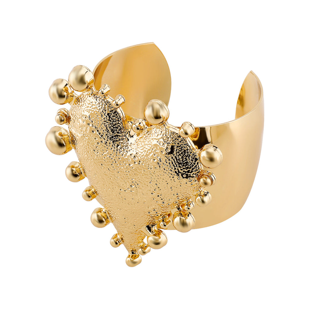 Retro Minority Design Big Love glänzendes Armband
