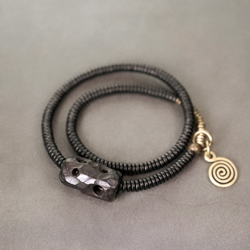 Pulsera vintage artística para hombres y mujeres