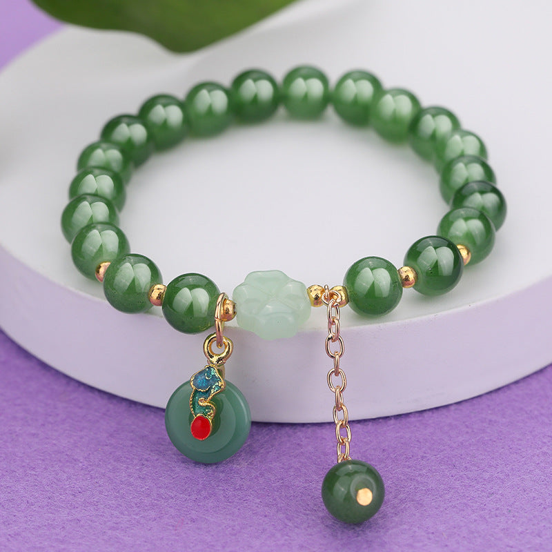 Chinese Style Accessories Bracelet Ethnic Style Aventurine
