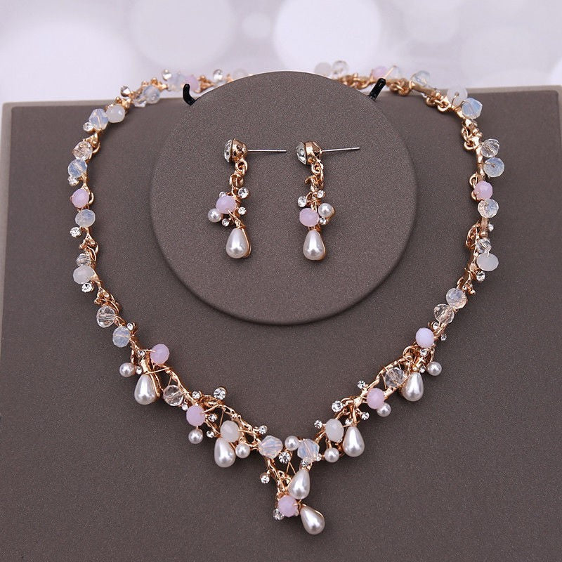 Schleier Braut Hochzeitskleid Krone Dreiteiliger Kopfschmuck Krone Super Feen-Serie