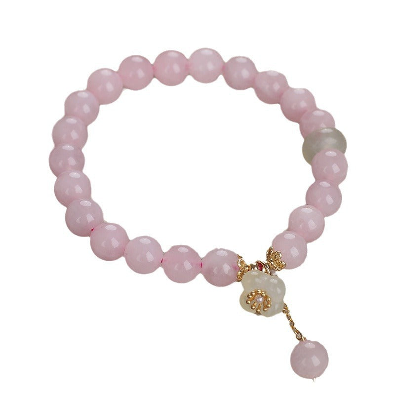 Pulsera de cristal natural súper dulce para niñas