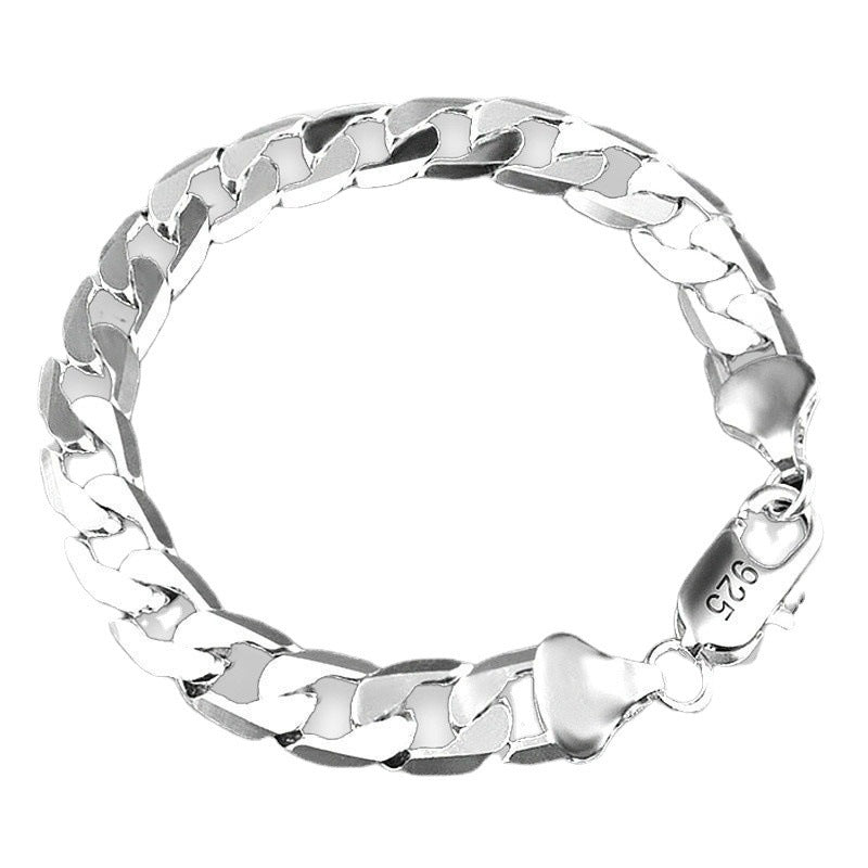 Fashion Silver Plated 8mm Bracelet