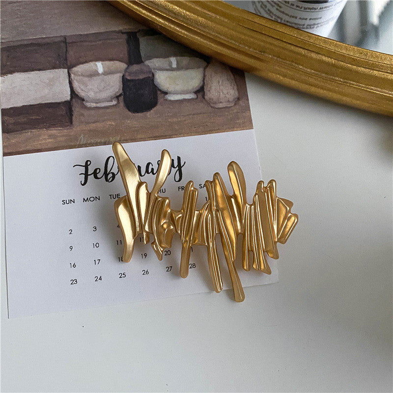 Retro Asiatische Gold Mieder Brosche Für Frauen
