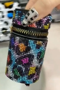 Silk Scarf Keychain Storage Mini