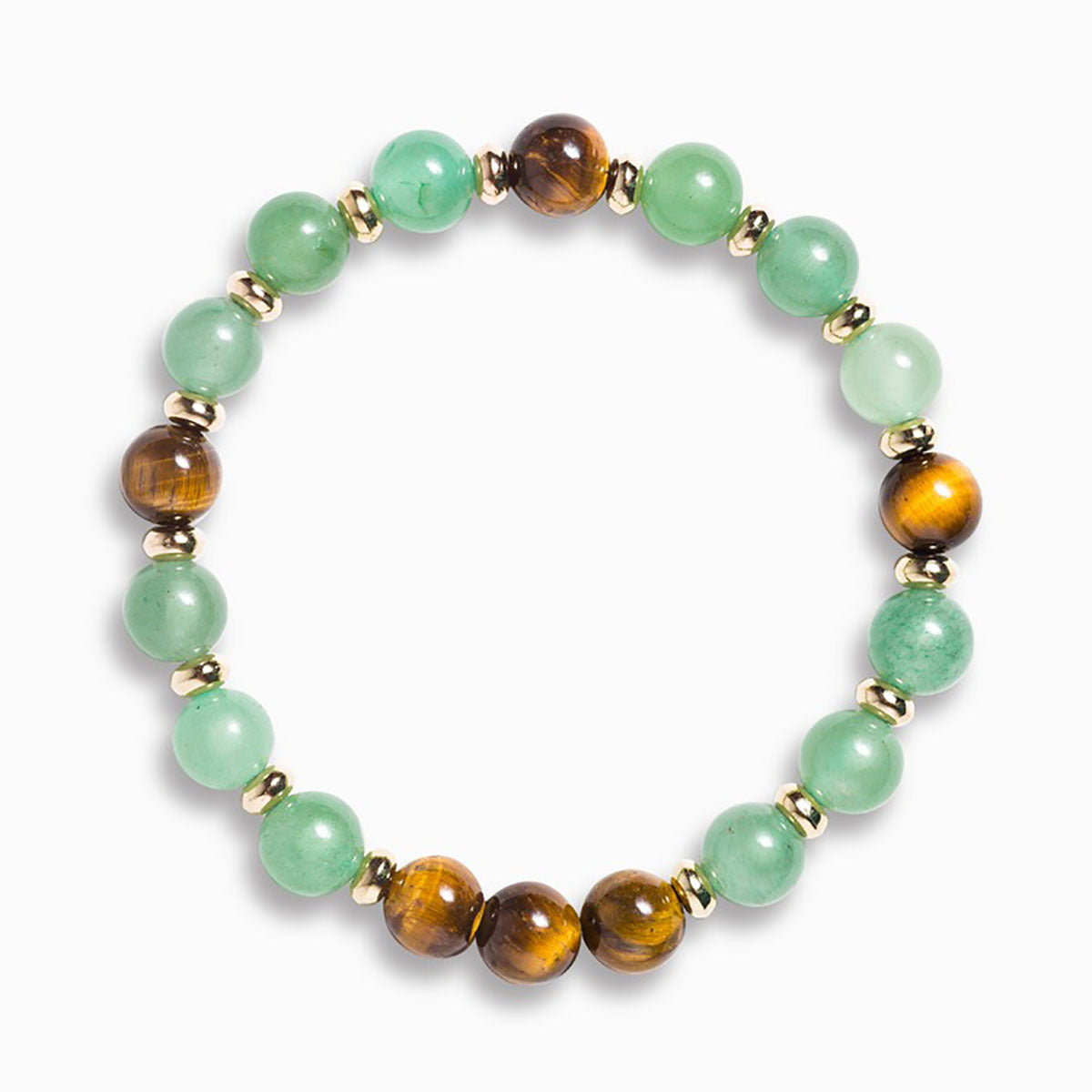 Women's Handmade Bracelet Natural Green Aventurine