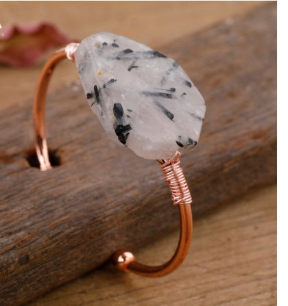 Armbänder mit rauen Steinen Weihnachtsarmbänder Schmuckgeschenke