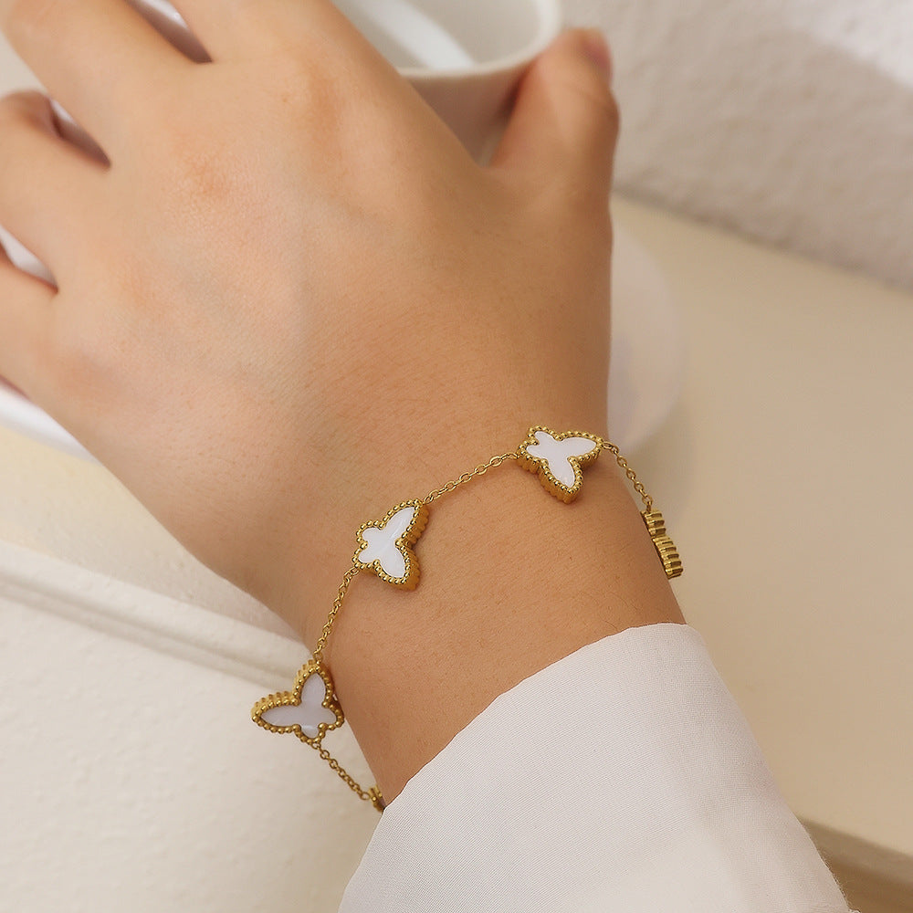 Schachbrettblumen-Armband Hochwertiger Allrounder-Schmuck