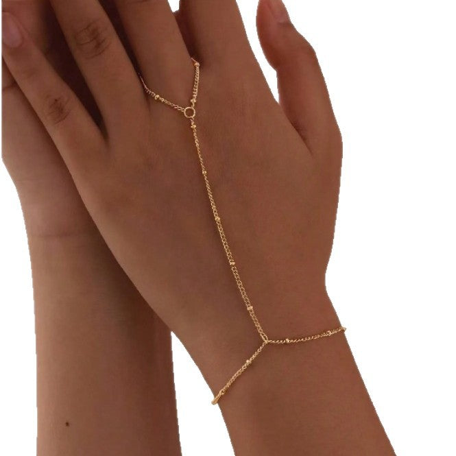Nuevo y Elegante Anillo Pulsera con un Toque Lujoso y Exclusivo