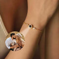 Kupfer Armband mit Geburtsstein Unisex