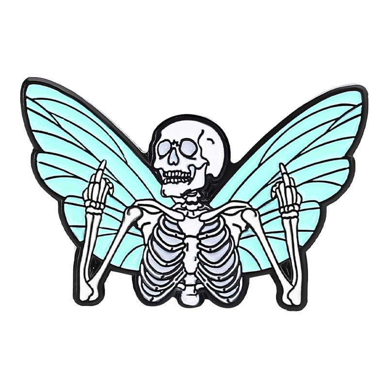 Halloween Totenkopf-Serie Legierungsbrosche