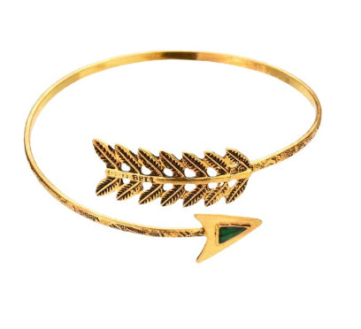 Joyería de moda de tendencia europea y americana brazalete con flecha de Cupido