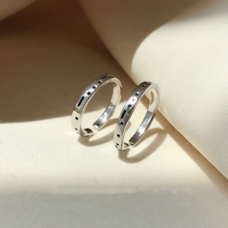 Nischen-Designringe Mode Einfache Persönlichkeit Trendige Ringe