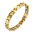 Pulsera energética de titanio puro para mujer