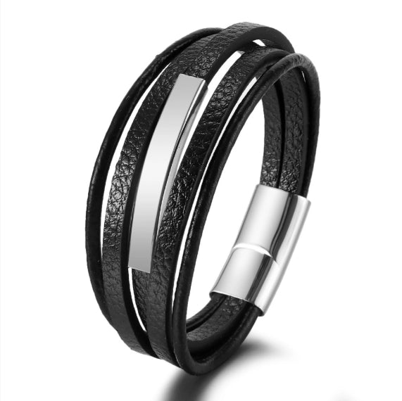 Armbänder aus echtem Leder für Herren