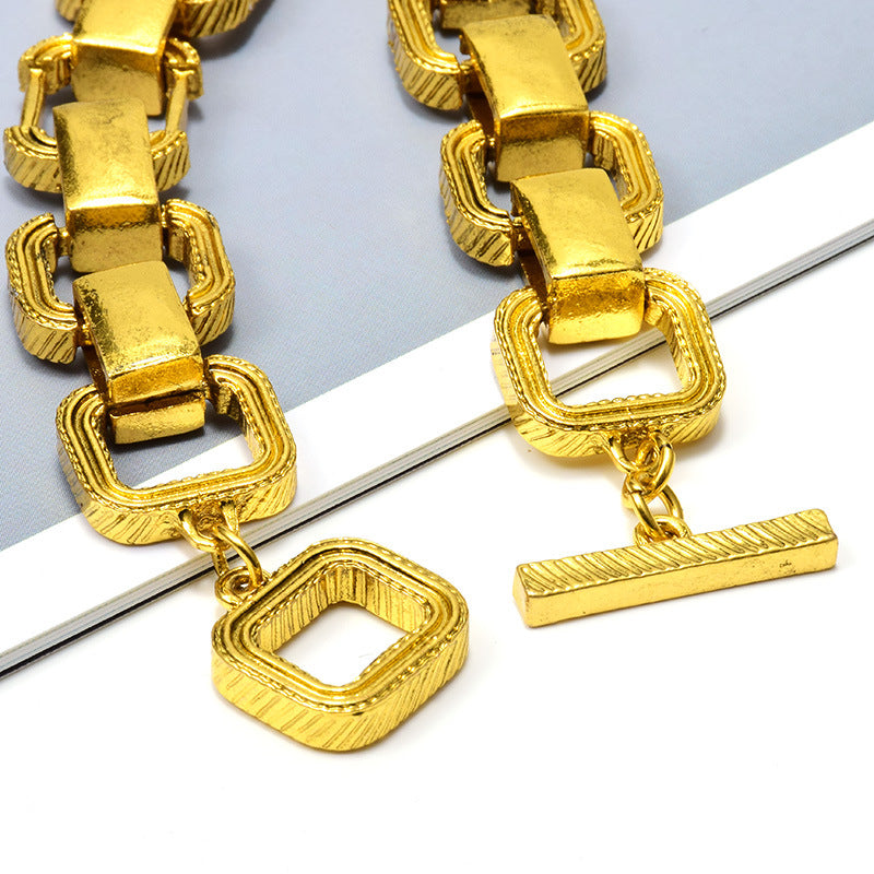 Modisches Armband mit goldener Metallschnalle für den grenzüberschreitenden E-Commerce Großhandel