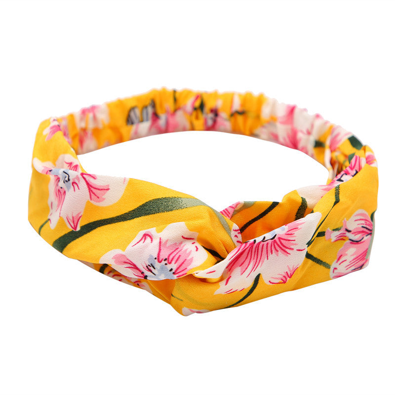 Women's Polka Dot Printed Bohemian Sweet Simple Hair Band