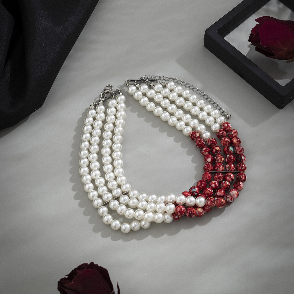 Gothic Perlenkette für Damen