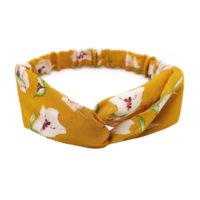Women's Polka Dot Printed Bohemian Sweet Simple Hair Band