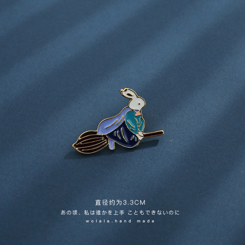 Accesorios todoterreno Broche de seguridad de dibujos animados Broche decorativo para escote