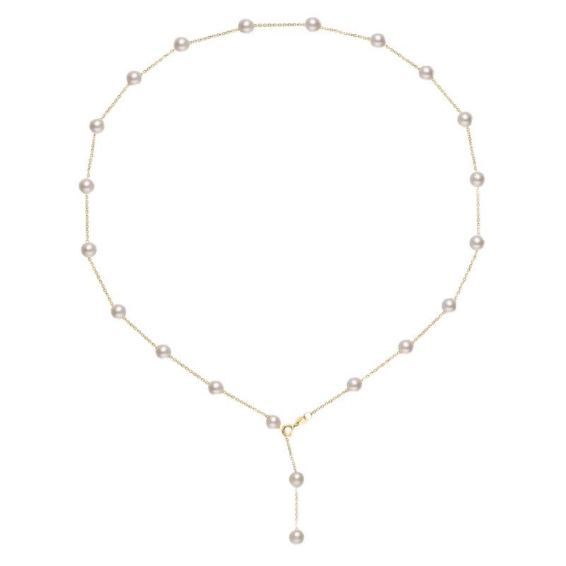 Starry Natural Freshwater Pearl Necklace