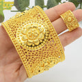 Adorno de Anillo de Pulsera de Oro Aluvial para Mujer
