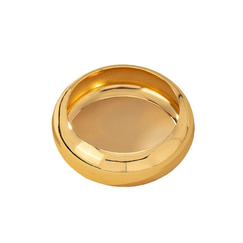 Pulsera de anillo con temperamento sencillo de estilo frío