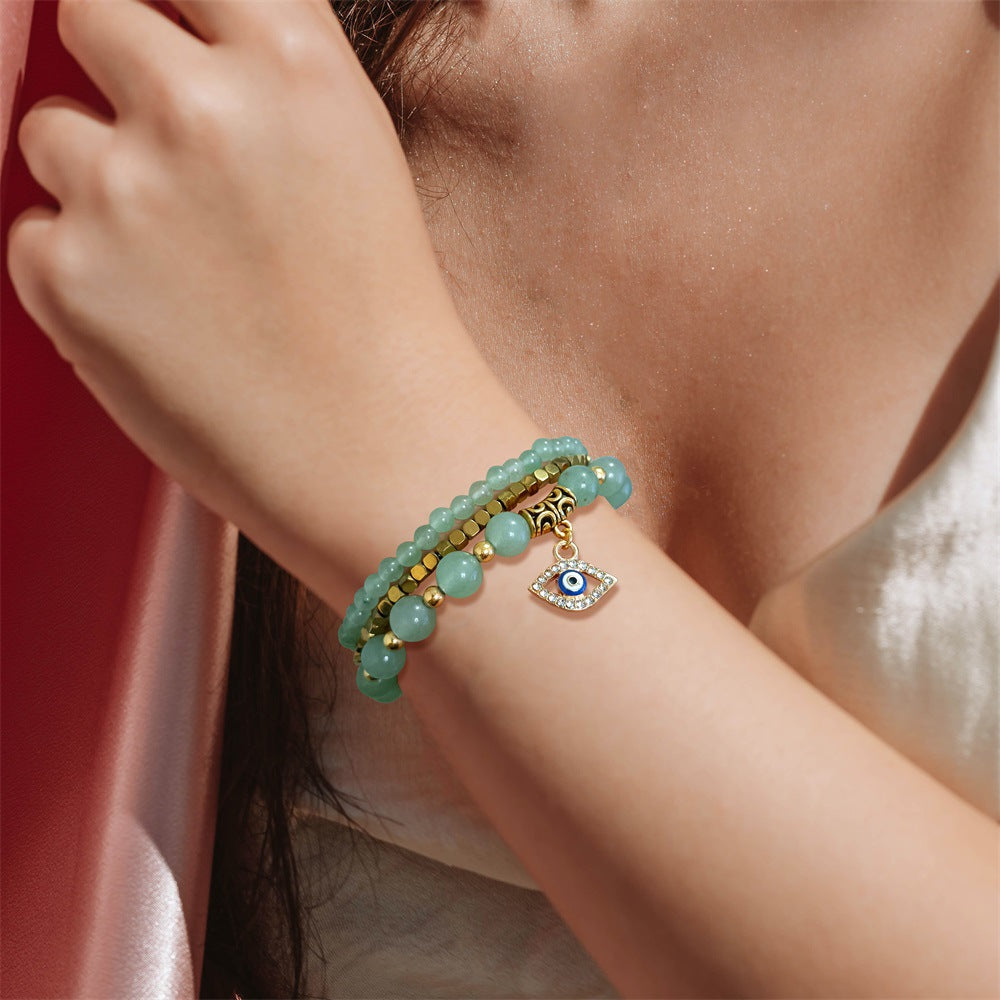 Fashion Personality Female Turquoise Suit Jewelry