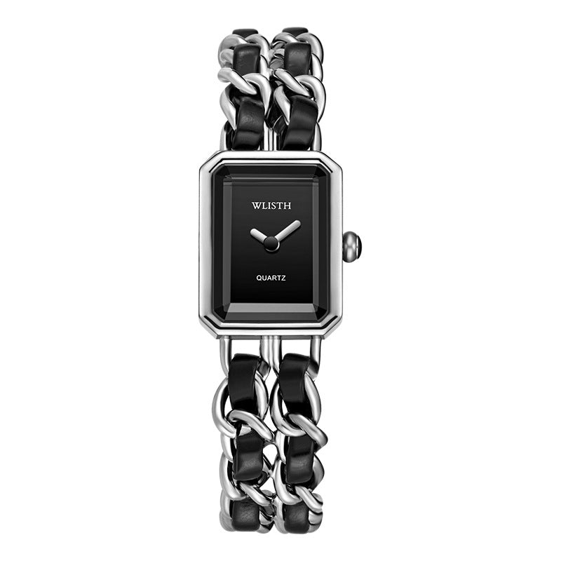 Reloj de Cuarzo Impermeable con Pulsera de Moda para Mujer