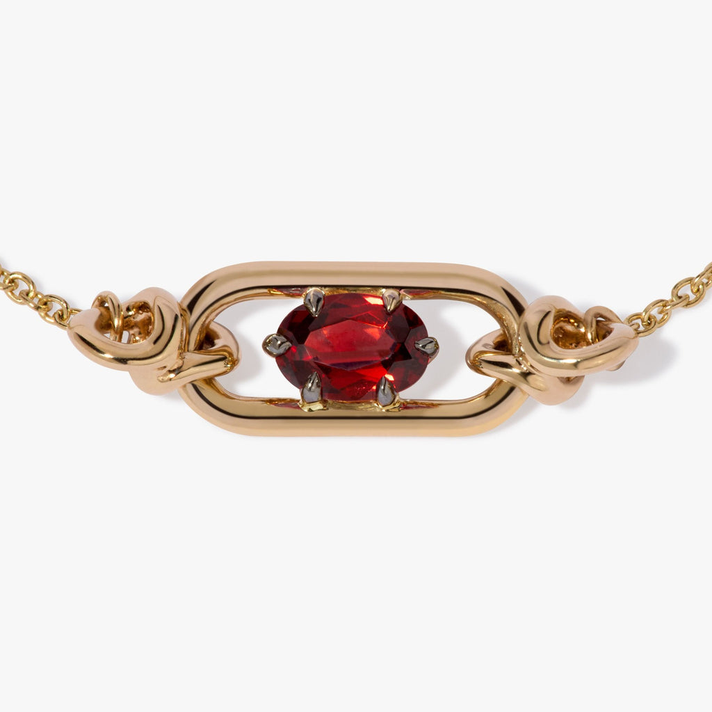 Armband mit zwölf Geburtssteinen aus Naturstein