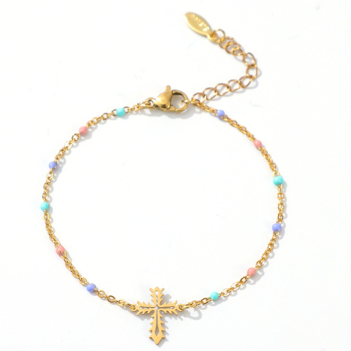 Pulsera Sencilla con Gotas de Cuentas de Moda y Personalidad