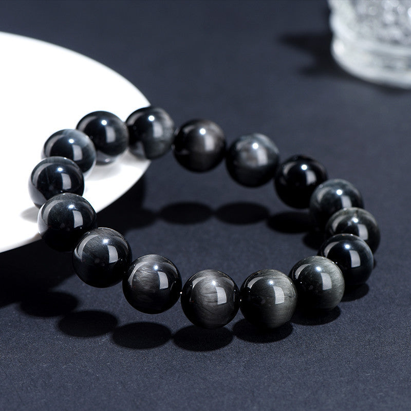 DIY Ornament Zubehör Natürliches Adlerauge-Steinarmband