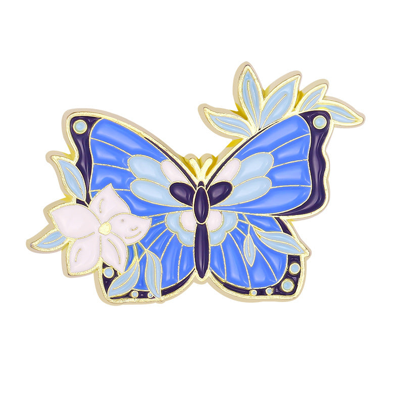 Broche de Mariposa Colorida Glaze Lily