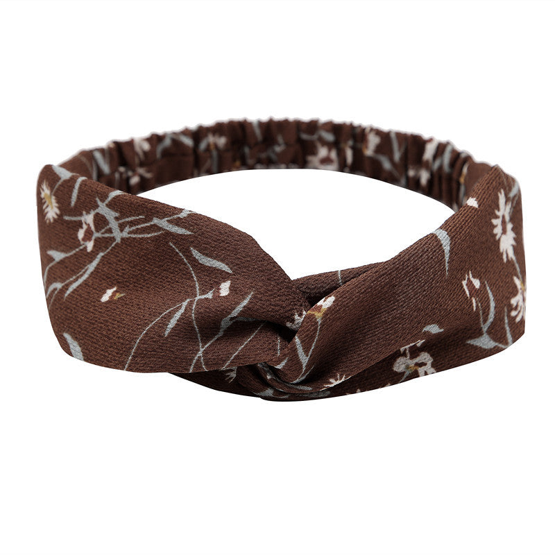 Women's Polka Dot Printed Bohemian Sweet Simple Hair Band