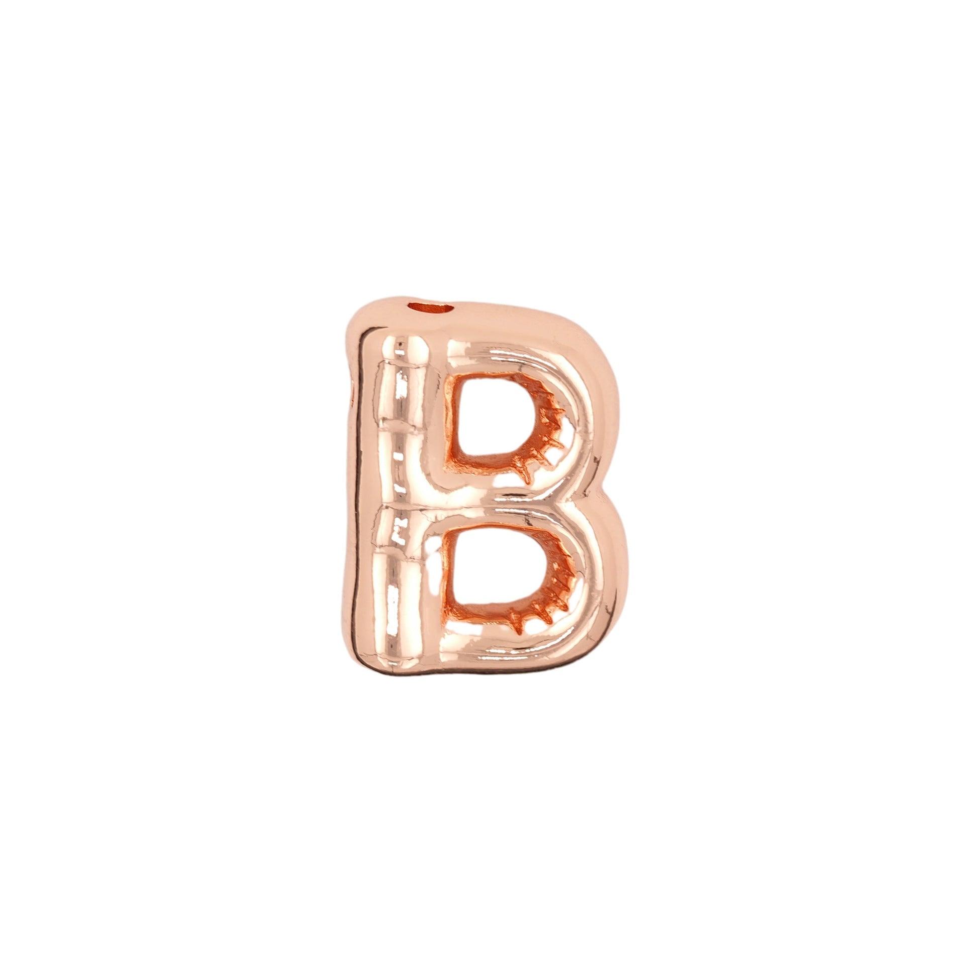 Glossy Letters Copper Pendant Necklace