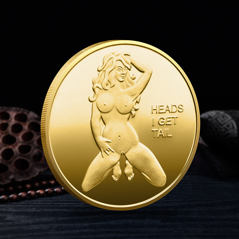 Moneda conmemorativa Chicas con suerte se arriesgan