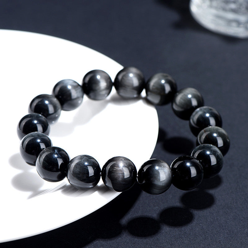 DIY Ornament Zubehör Natürliches Adlerauge-Steinarmband