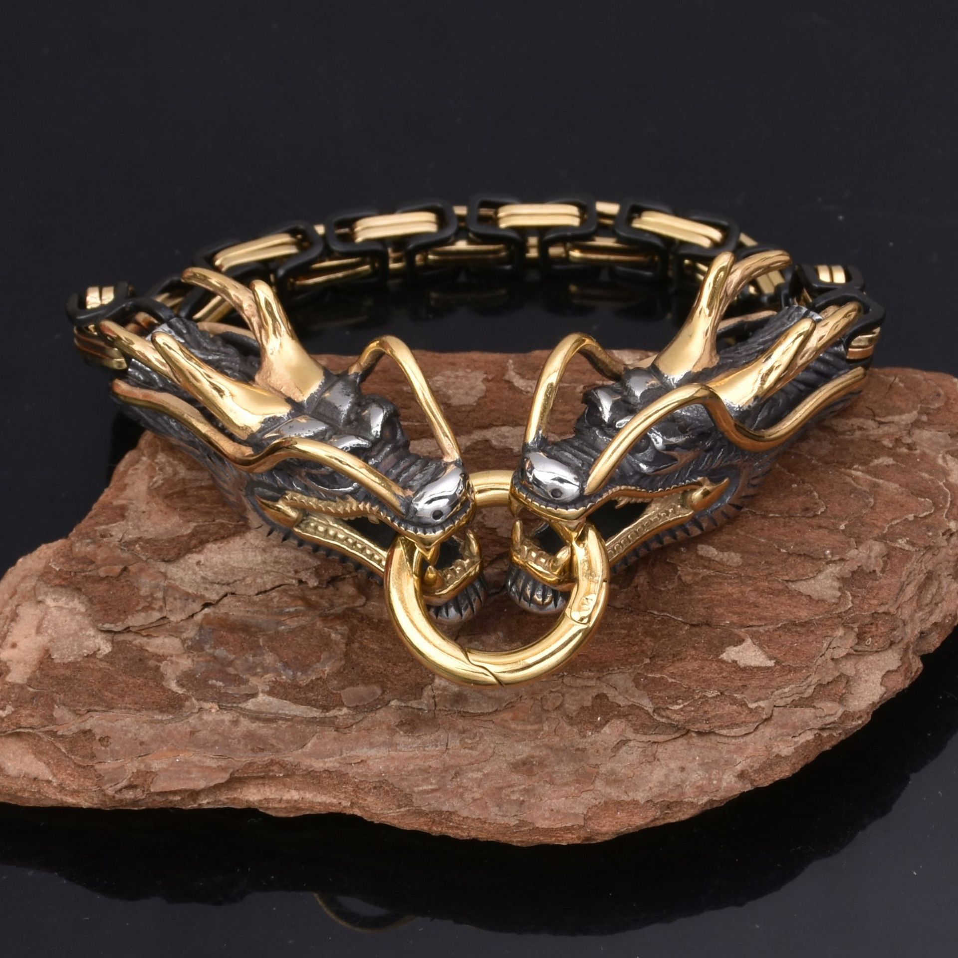 Men's Domineering Stainless Steel Faucet Bracelet