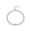 Fashion Single Diamond Heart Bracelet Women
