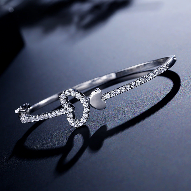 Paar Armbänder für Männer und Frauen, herzförmig