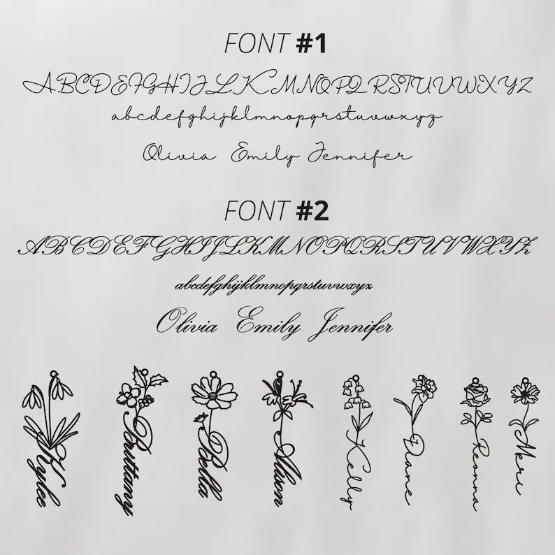 Heißer Verkauf Geburtsblumenkette