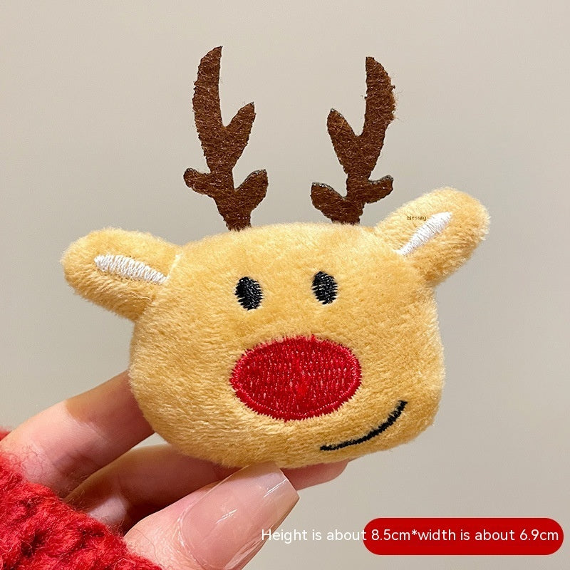 Cartoon Niedlicher Weihnachtsmann Brosche Weihnachts-Festival-Accessoires