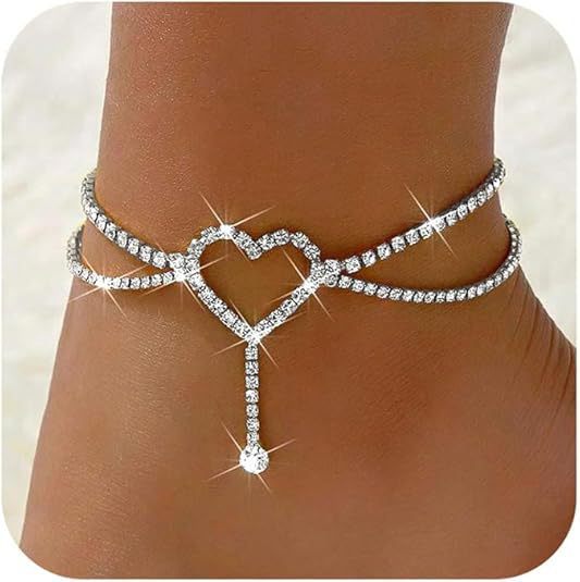 Tobillera clásica de doble capa, minimalista, con personalidad, para uso diario, estilo playero y vacacional