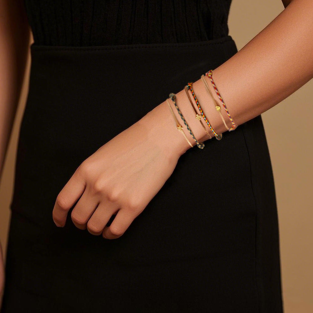 Bracelet Fashion Suit Cotton String Woven