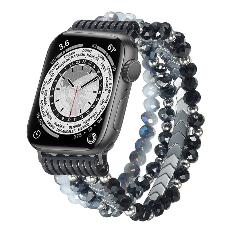 Suitable For Watch Arrow Jewelry Beaded Strap Crystal Wristband