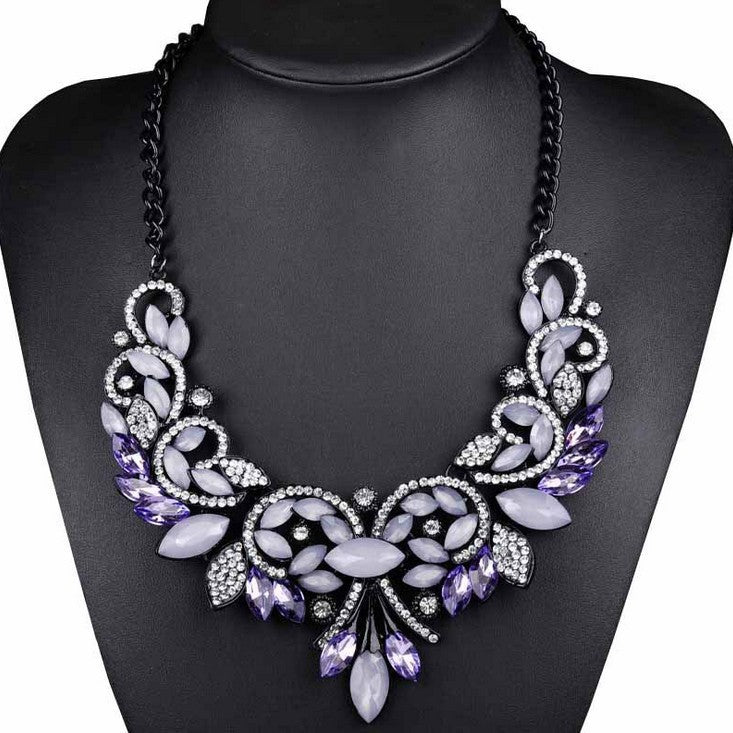 Diamantlegierung Blumenkette für Damen