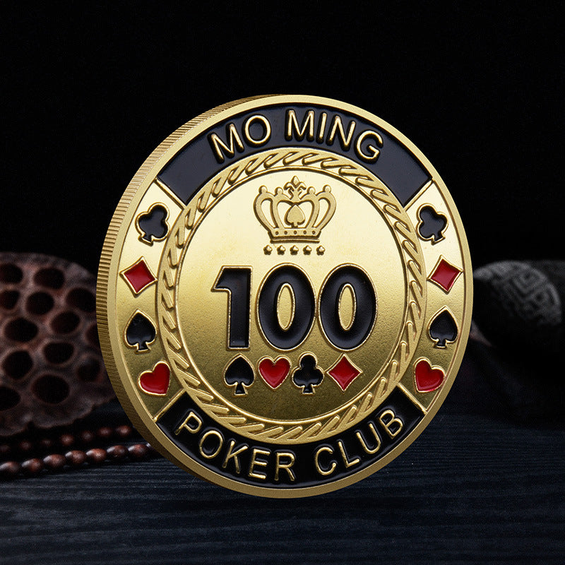 Las Vegas Pokerchips Glückspressmünzen